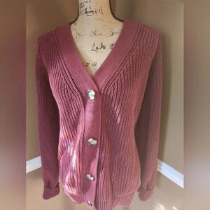 Women's Maroon XL GAP‎ Fall Sweater